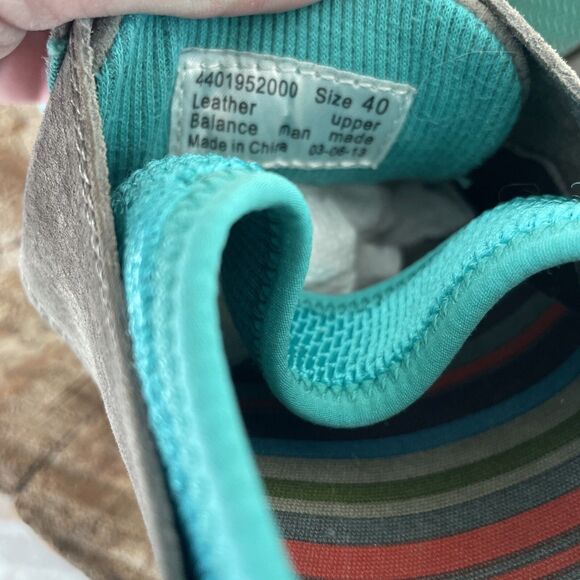 Dansko Shoes Womens 40 US 9.5 Elise Sneaker Suede Lace Up Walking Comfort Hike - Picture 7 of 8